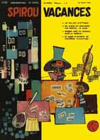 "Couverture Spirou n° 1159 en 1960"